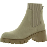Hutch Womens Stretch Lugged Sole Chelsea Boots