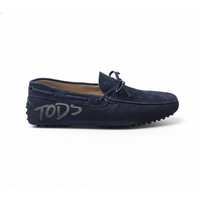 Tods Suede Gommino Driving Shoes with Side Logo