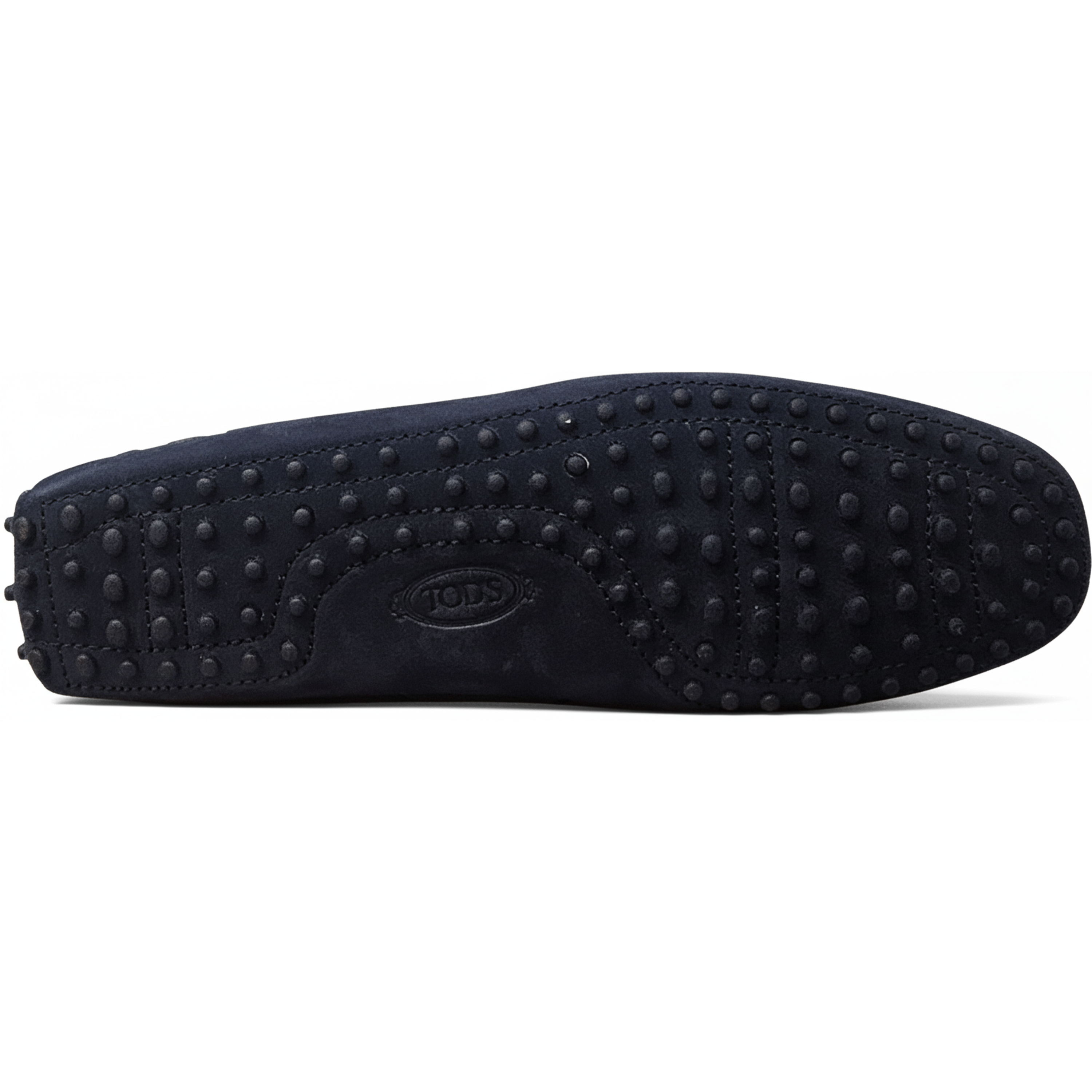 Tods Suede Gommino Driving Shoes with Side Logo