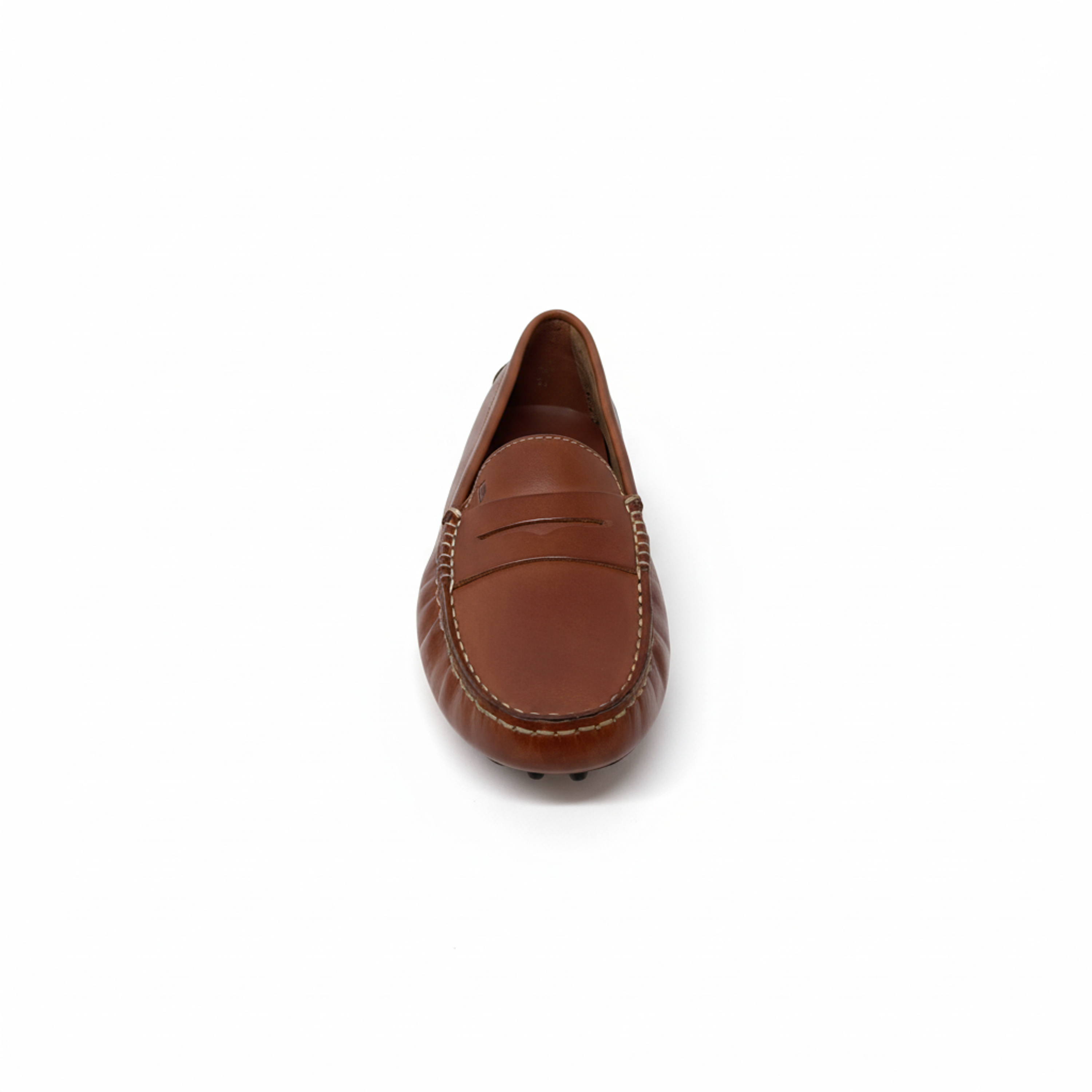 TODS WOMENS LOAFERS IN BRICK