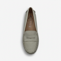 TODS WOMENS LOAFERS IN PEARL