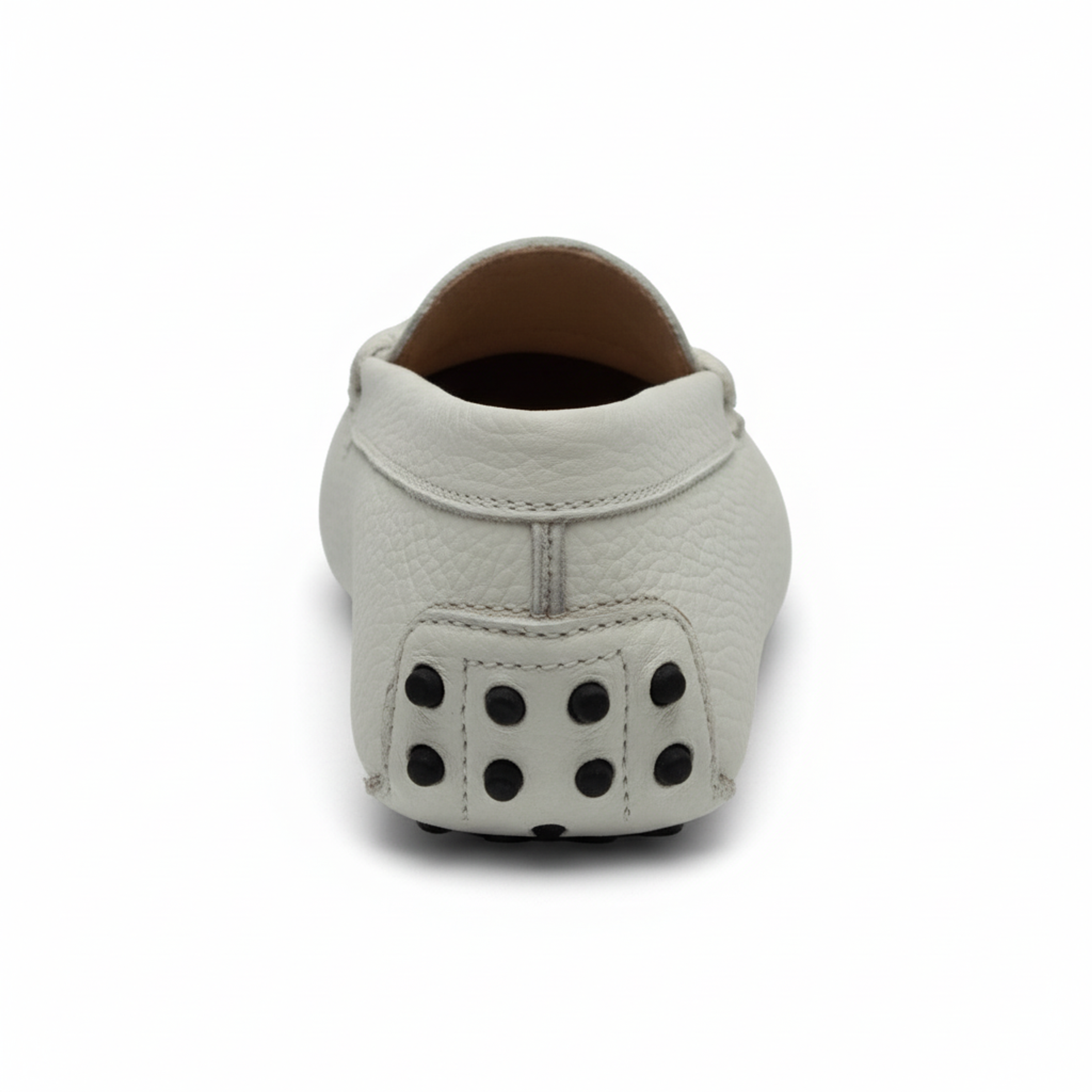 TODS WOMENS LOAFERS IN PEARL