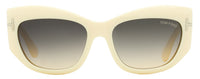 Tom Ford TF1065 Brianna Sunglasses 25B Ivory 55mm FT1065