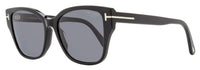 Tom Ford Polarized Elsa Sunglasses TF1108 01D Black 55mm FT1108 Black