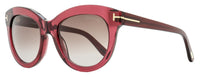Tom Ford Odette Sunglasses TF1189 69T Bordeaux 53mm FT1189 Bordeaux