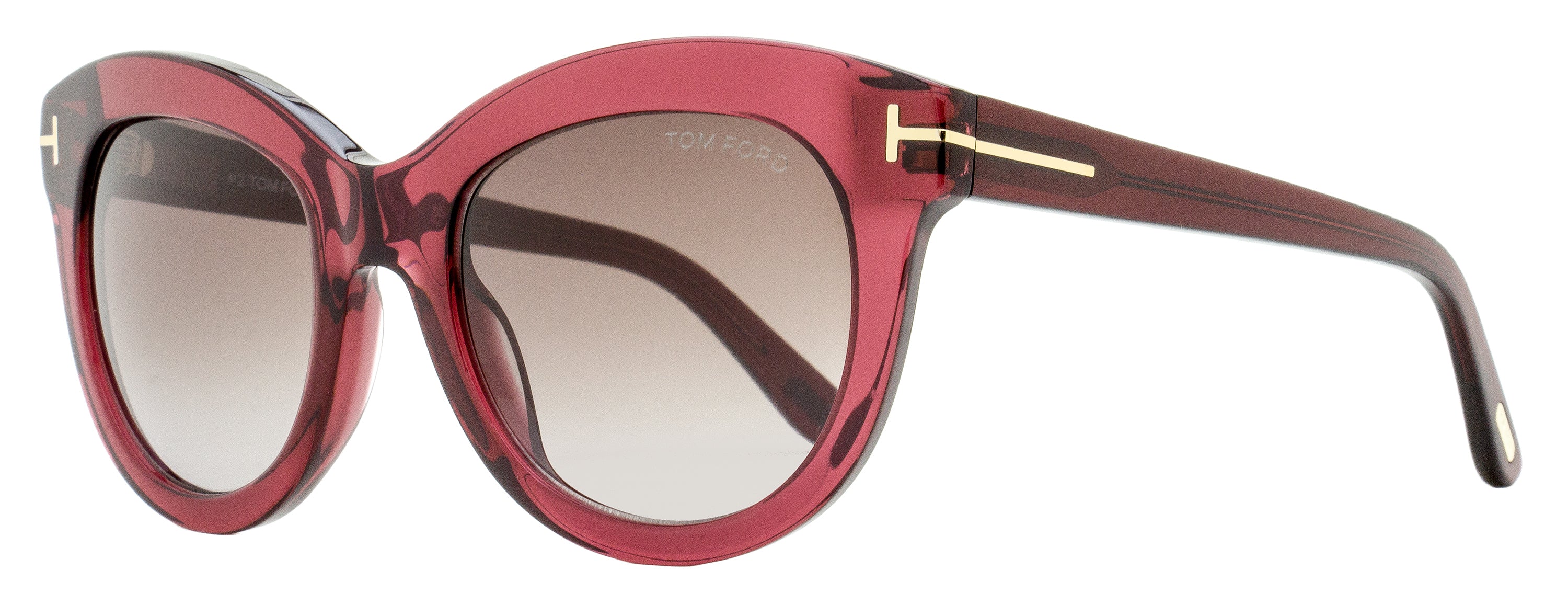 Tom Ford Odette Sunglasses TF1189 69T Bordeaux 53mm FT1189 Bordeaux