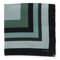 Tom Ford Mens Light Green Pocket Square