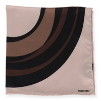 Tom Ford Mens Chalk Pocket Square