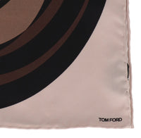 Tom Ford Mens Chalk Pocket Square
