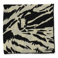 Tom Ford Mens Black/Yellow Pocket Square
