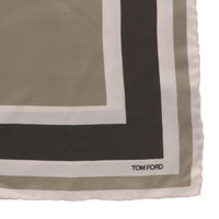 Tom Ford Mens Brown Pocket Square