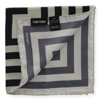 Tom Ford Mens Light Green Pocket Square