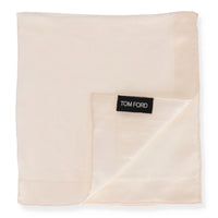 Tom Ford Mens Natural Pocket Square