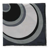 Tom Ford Mens Blue Pocket Square