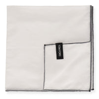 Tom Ford Mens White Pocket Square