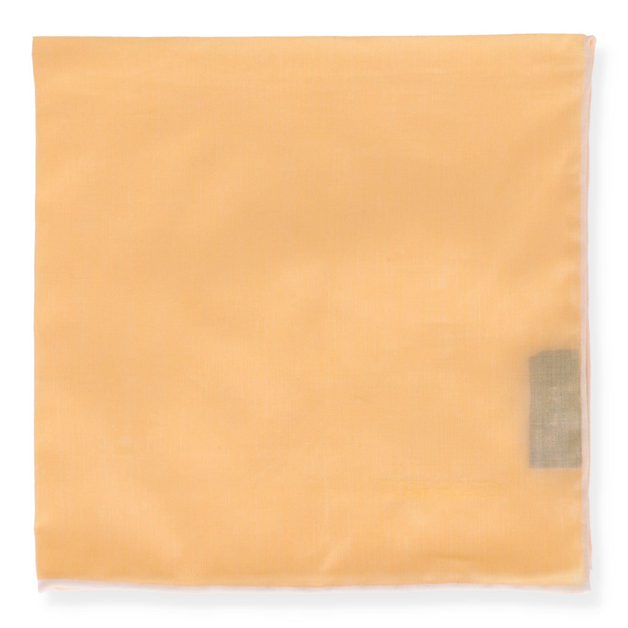 Tom Ford Mens Yellow Pocket Square