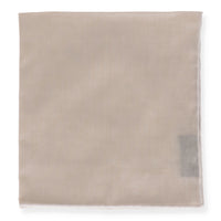 Tom Ford Mens Grey Pocket Square