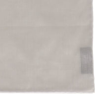 Tom Ford Mens Light Grey Pocket Square