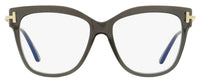 Tom Ford Blue Block Eyeglasses TF5704B 020 Gray/Gold 54mm FT5704