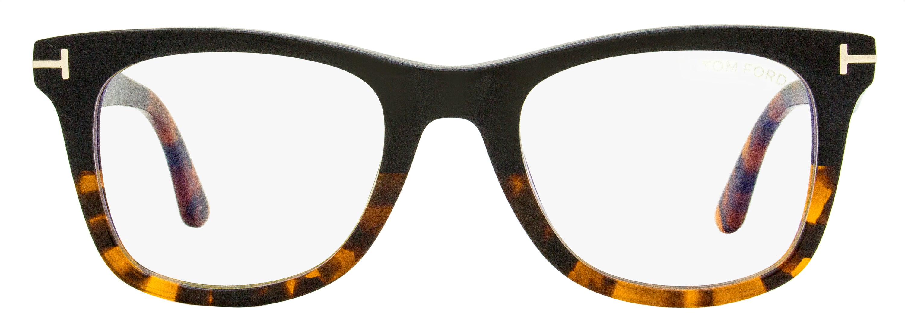 Tom Ford Magnetic Clip-on Eyeglasses TF5970-B 005 Black/Havana 50mm FT5970