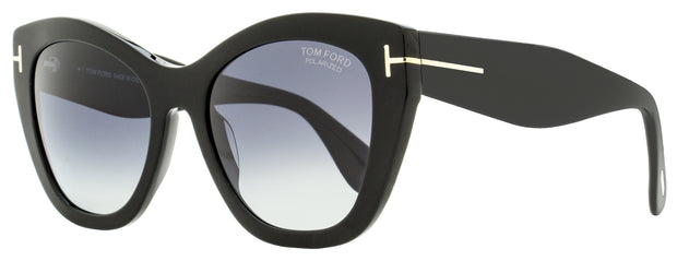 Tom Ford Butterfly Sunglasses TF940 Cara 01D Black 56mm FT0940
