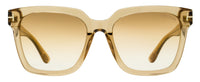Tom Ford Selby Sunglasses TF952 45G Transparent Brown 55mm FT0952