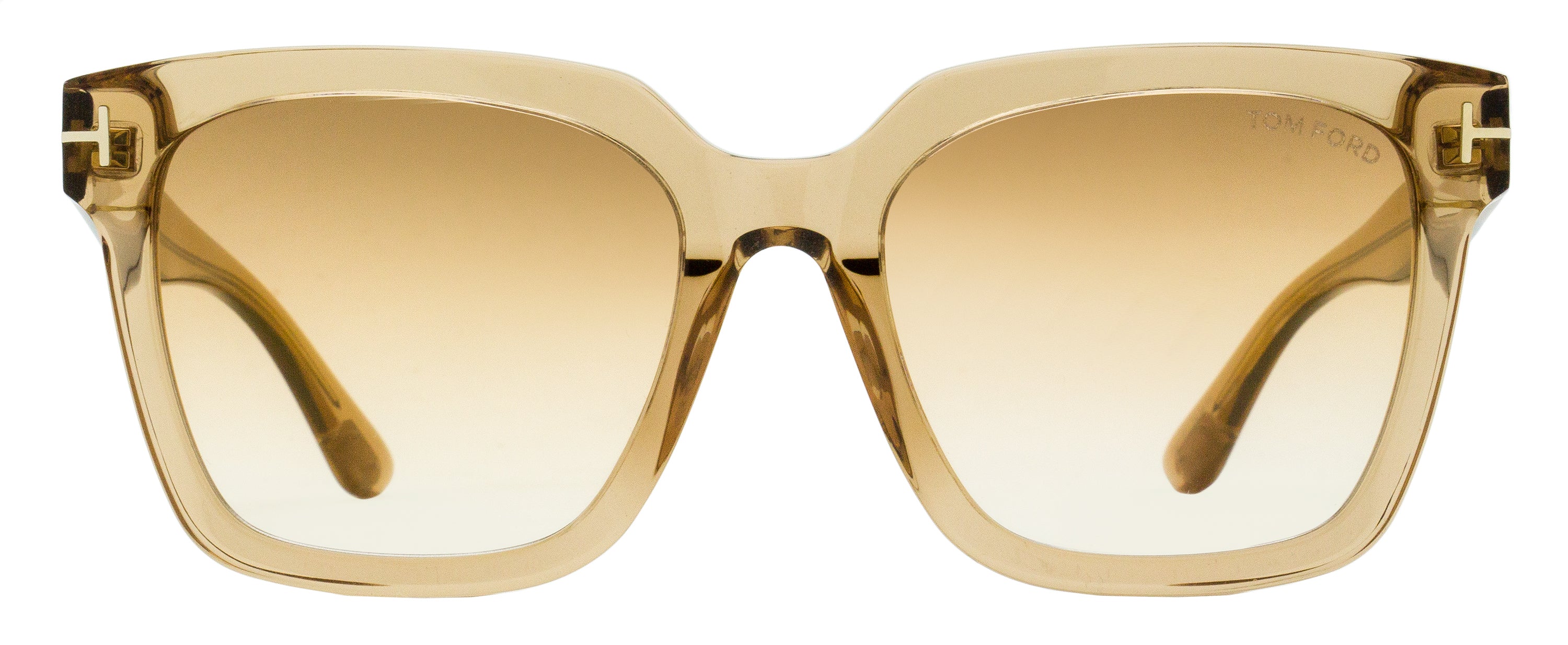 Tom Ford Selby Sunglasses TF952 45G Transparent Brown 55mm FT0952