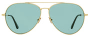 Tom Ford TF996 Dashel-02 Sunglasses 28X Gold/Turquoise 62mm FT0996