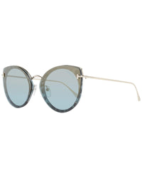 Tom Ford Cat Eye Mirrored Sunglasses with 100% UVA & UVB Protection Gray