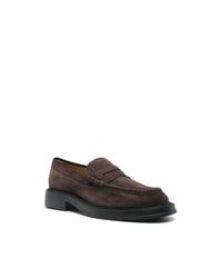 Tod's Suede Classic Loafers Men Brown