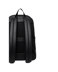 Tommy Hilfiger Polyurethane and Recycled Polyester Backpack Men Black