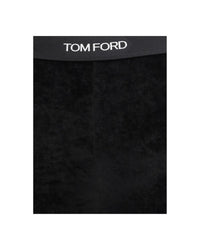 Tom Ford Velvet Leggings Women Black Clothing
