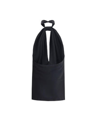 Tom Ford Halter Top Silk Women Black Clothing