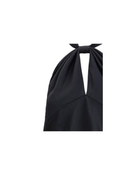 Tom Ford Halter Top Silk Women Black Clothing