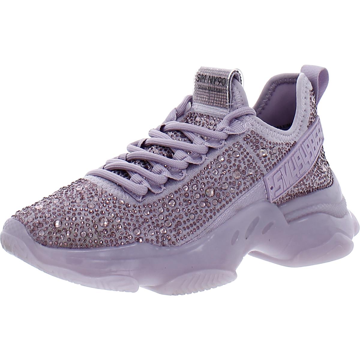 Maxima Womens Embellished Low Top Casual and Fashion Sneakers