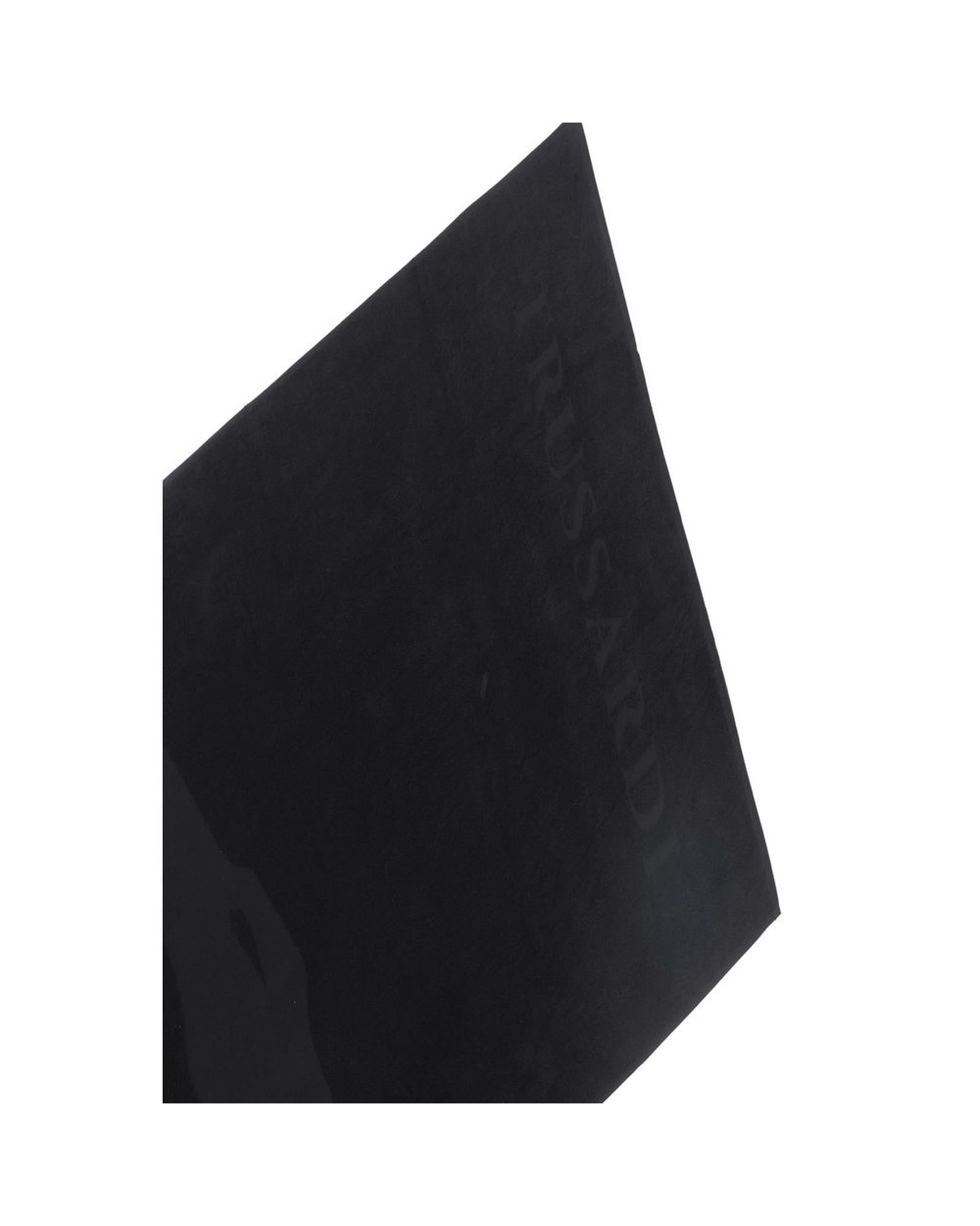 Trussardi Beachwear Beach Towel Black Luxury