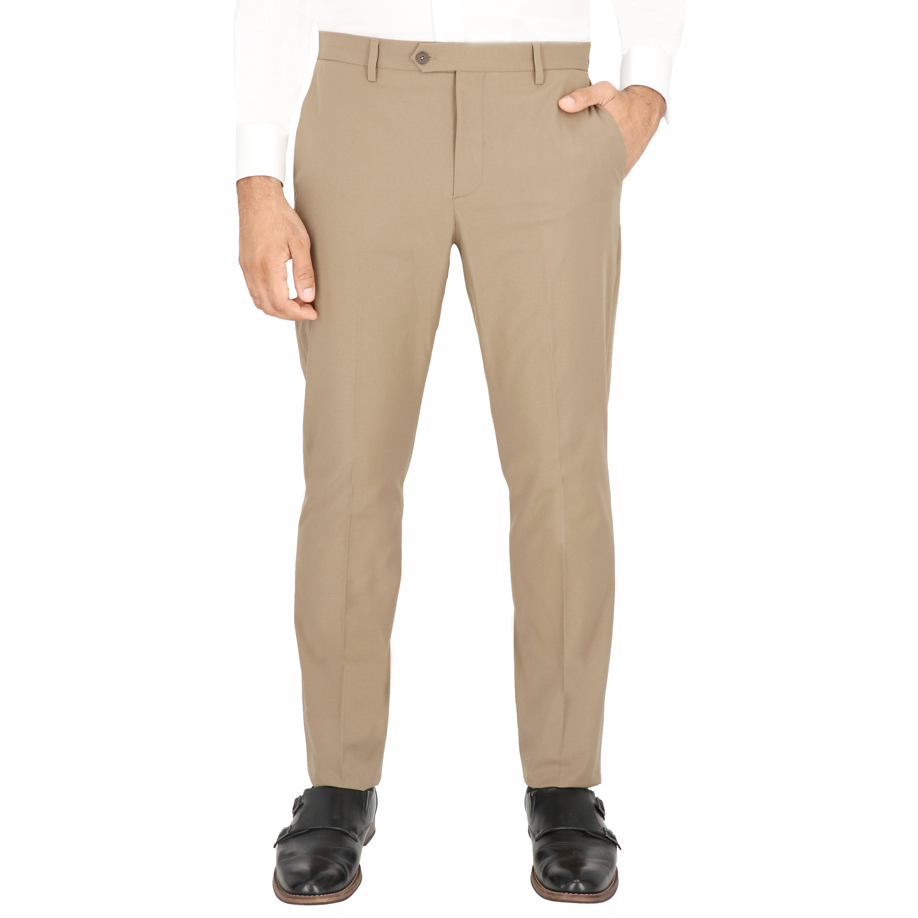 Scotch & Soda Mens Khaki Trousers Khaki