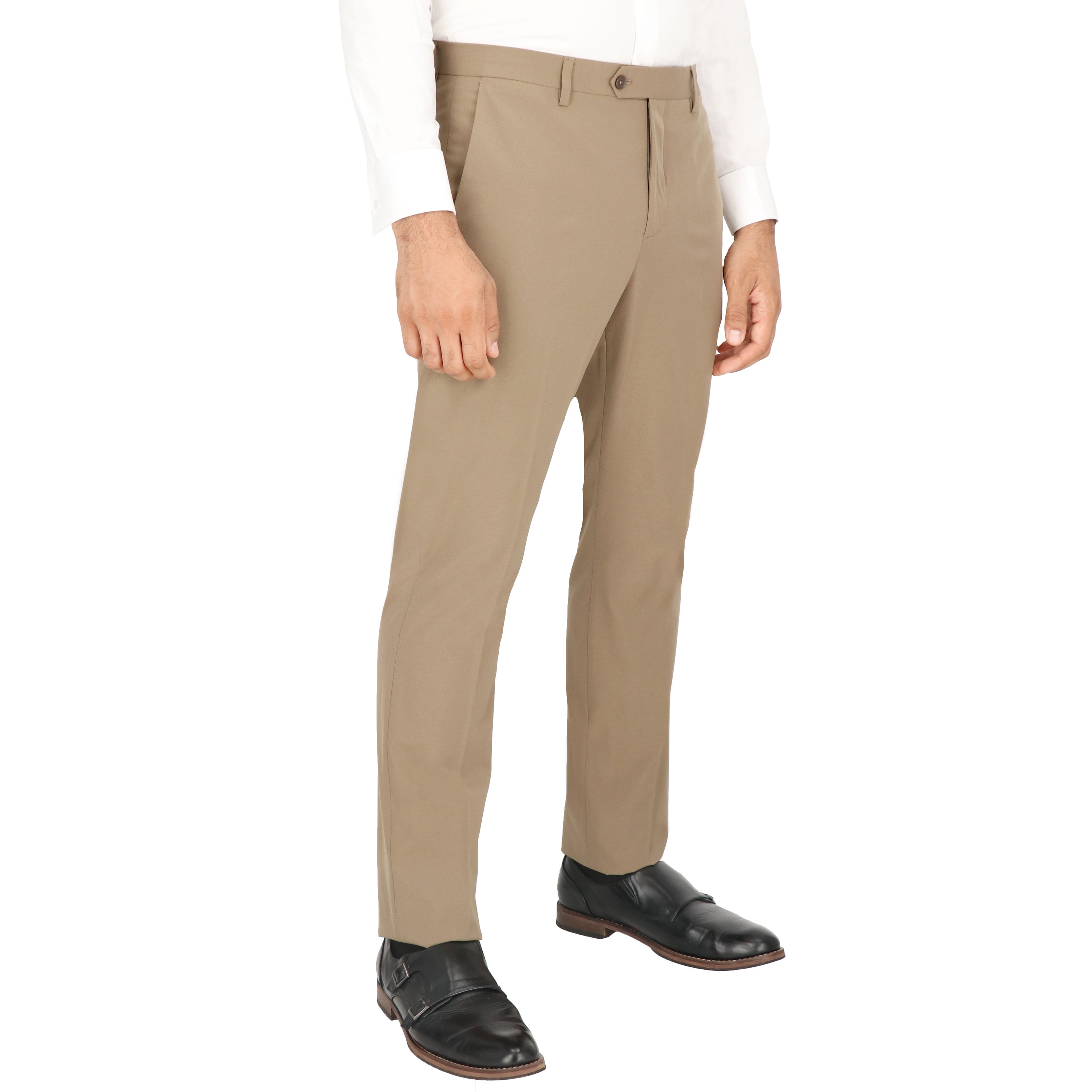 Scotch & Soda Mens Khaki Trousers