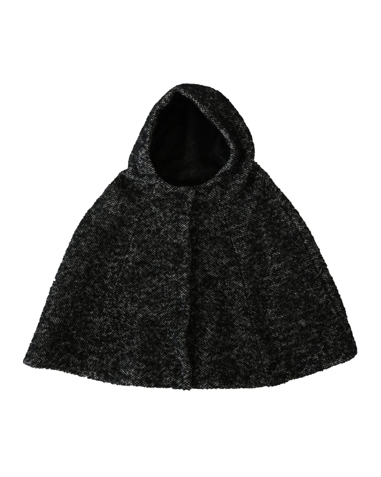 Dolce & Gabbana  Women's Black Hooded Cape