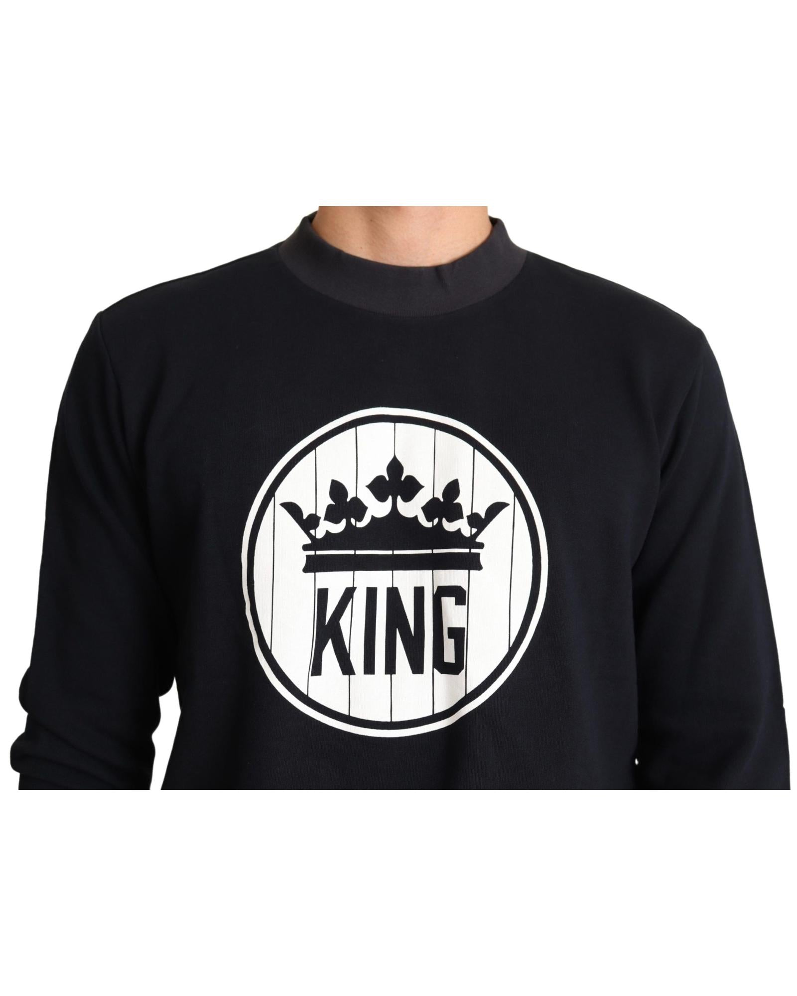 Dolce & Gabbana King Sweatshirt Black