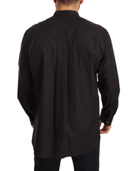 Dolce & Gabbana Long Sleeve Mandarin Collar Shirt
