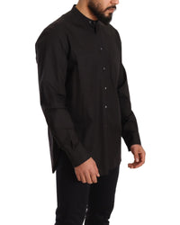 Dolce & Gabbana Long Sleeve Mandarin Collar Shirt