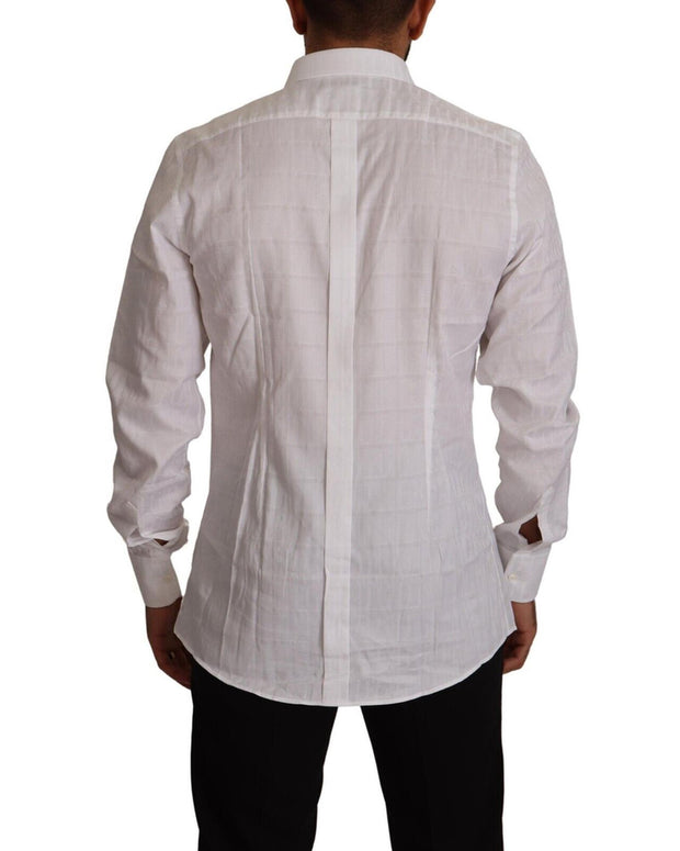 Dolce & Gabbana Classic  Cotton Slim Fit Dress Shirt