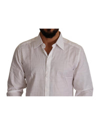 Dolce & Gabbana Classic Fit Cotton Shirt - White