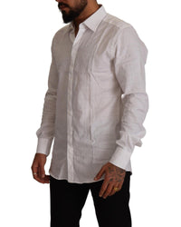 Dolce & Gabbana Classic Fit Cotton Shirt - White