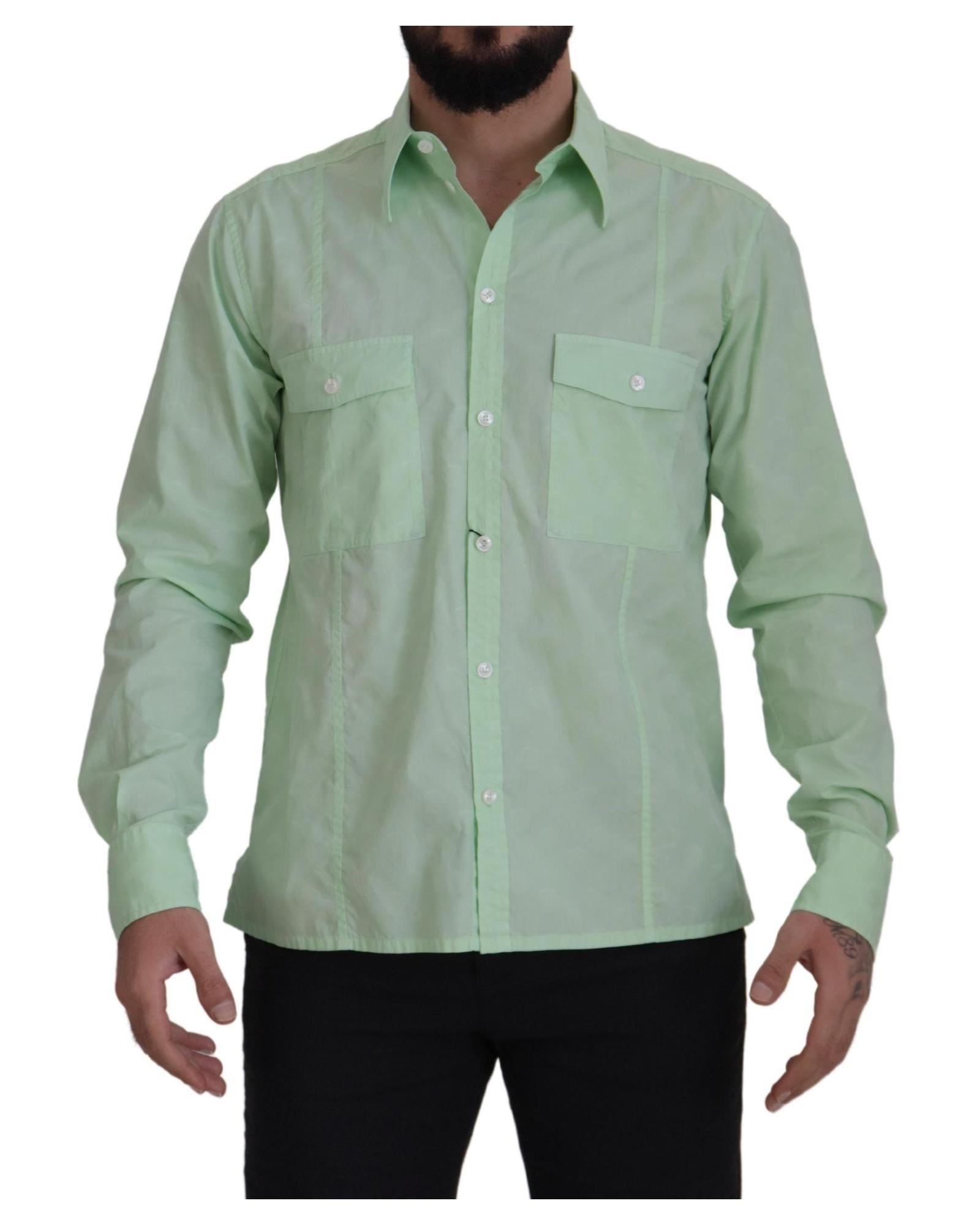Dolce & Gabbana Long Sleeves Button Down Shirt
