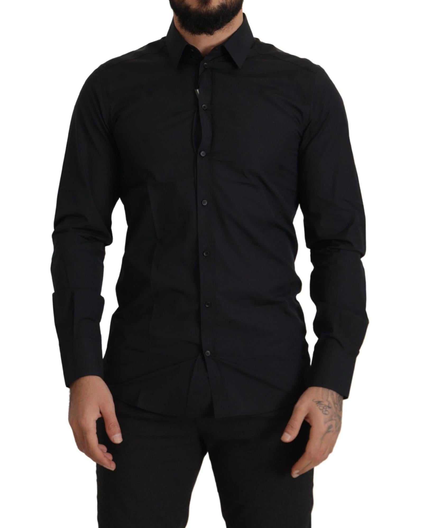 Dolce & Gabbana Classic Fit Shirt Black