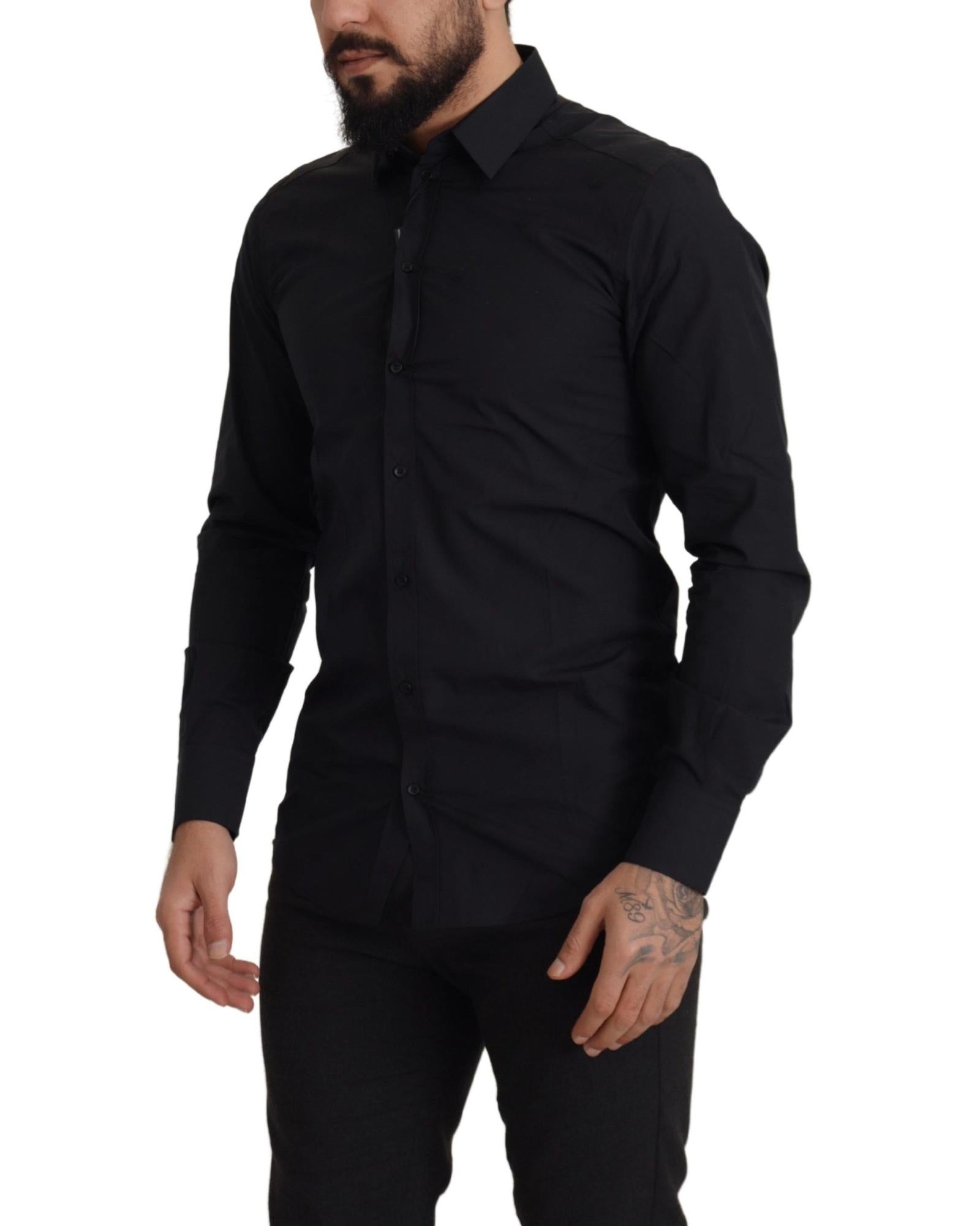 Dolce & Gabbana Classic Fit Shirt Black