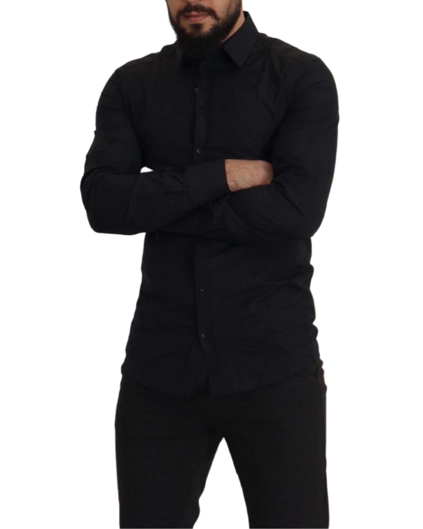 Dolce & Gabbana Classic Fit Shirt Black