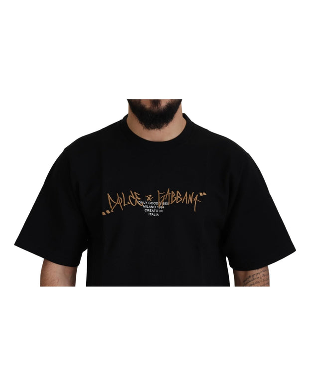 Dolce & Gabbana Logo Cotton Crewneck T-shirt